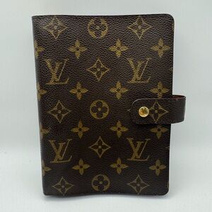 Louis Vuitton authentic vintage large agenda